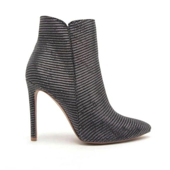 COPY - Black Glitter Booties - Picture 3 of 4